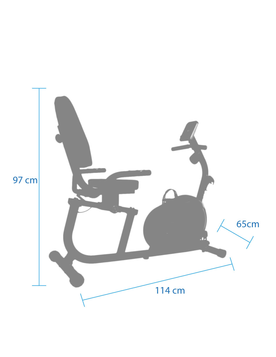 Bicicleta Recumbente Unifitness Mr-s08