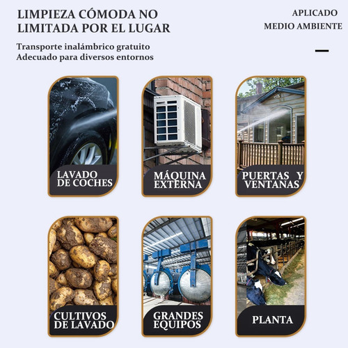 Hidrolavadora Inalámbrica Herramientas Eléctricas Limpieza