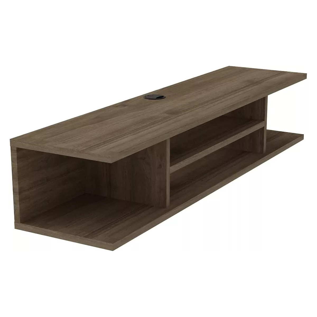 Repisa Flotante O Mesa Tv Moderna Color tipo Madera 120cm Moderno