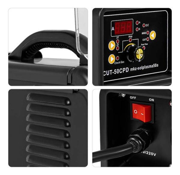 Soldadora Cortadora Plasma Mma Igbt Inverter Portatil 110v-220v 50amp Gutstark Home