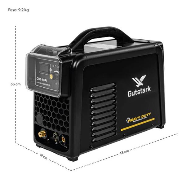 Cortadora Plasma Inverter Portatil 110-220v 50amp Industrial Gutstark Home