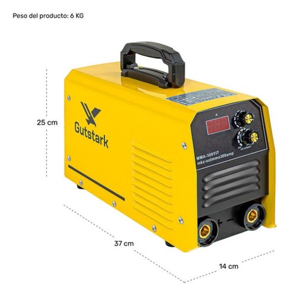 Soldadora Igbt Inverter 300amp Industrial Profesional 110v Gutstark Home