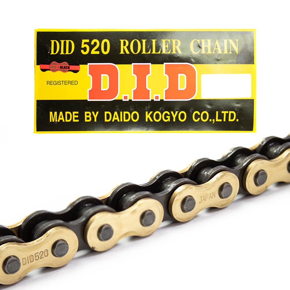 Cadena 520x116 G&B DID (dorada con negro)