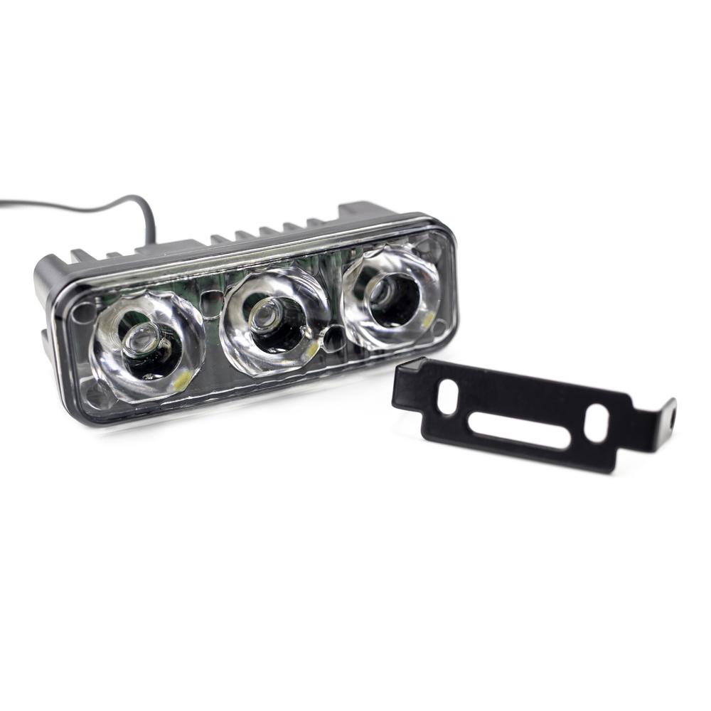 Faro principal RT-E03 led rectangular 10W 8.7x3cm 630l
