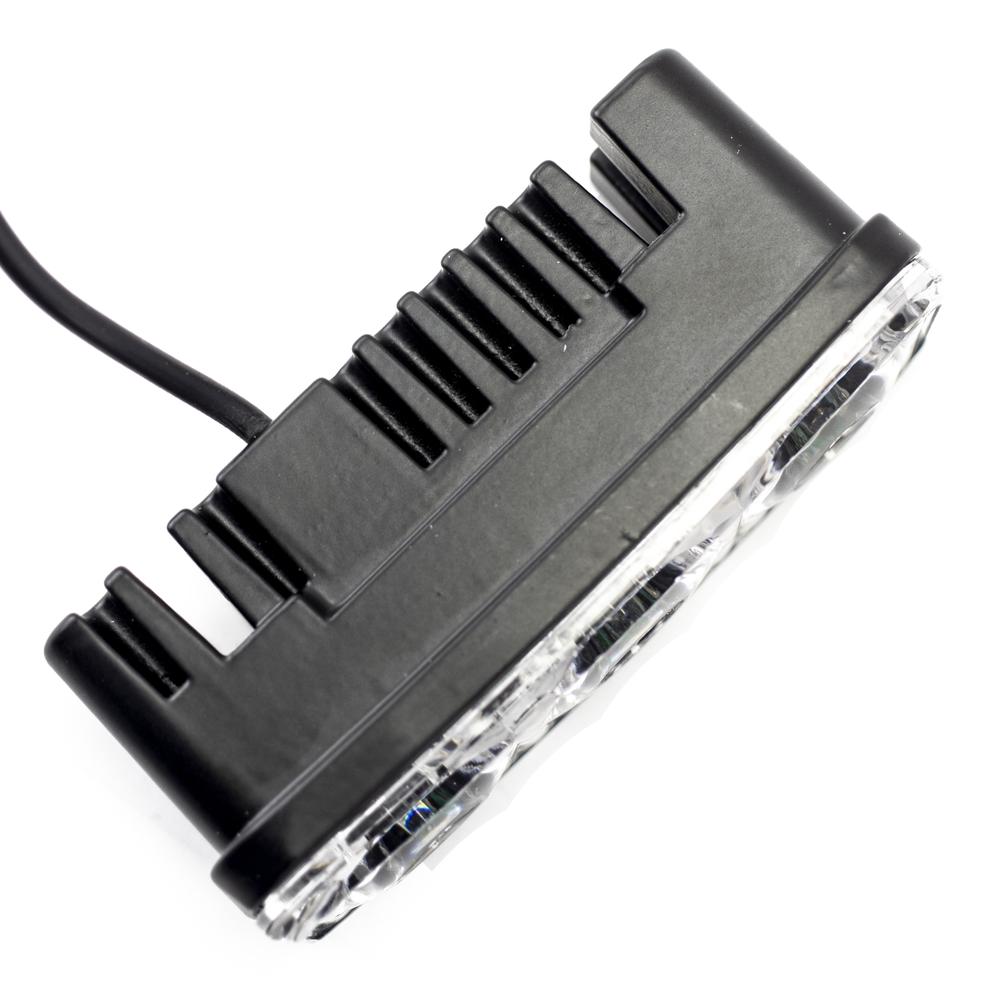 Faro principal RT-E03 led rectangular 10W 8.7x3cm 630l