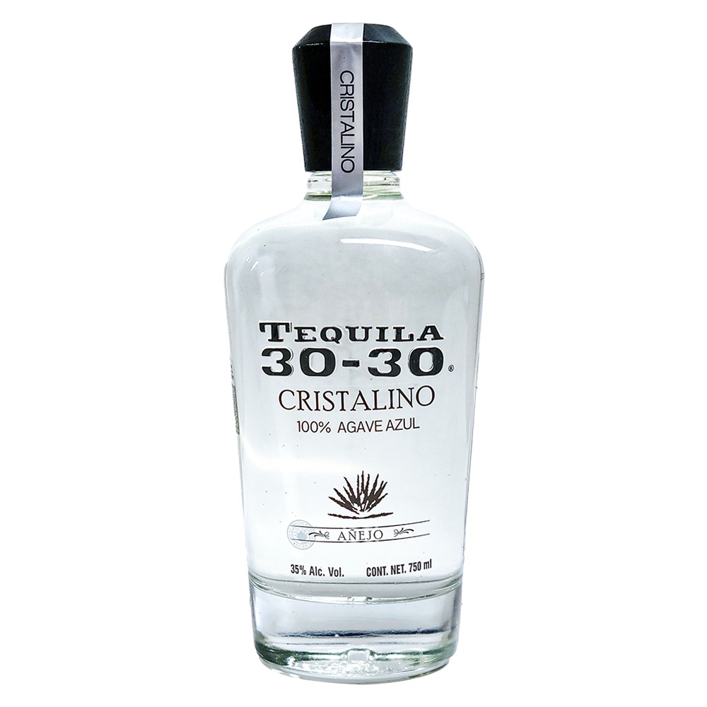 Tequila 30-30 Añejo Cristalino 750ml 