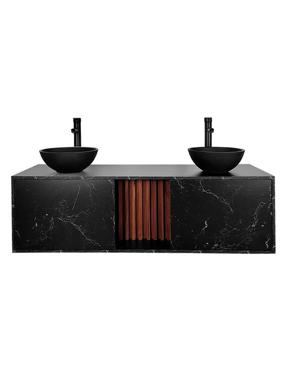 Mueble Para Baño APOLO Ovalin Y Monomando Dobles