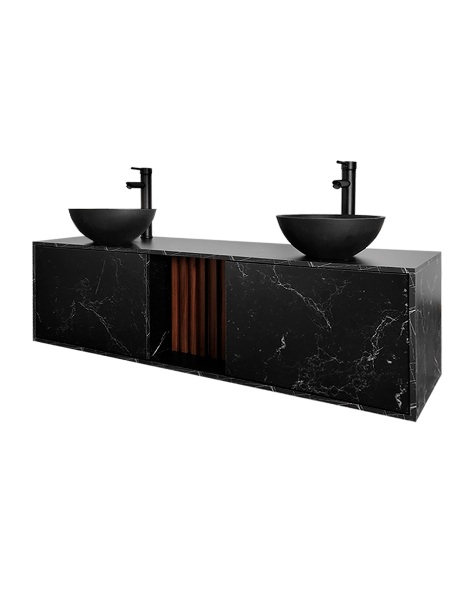 Mueble Para Baño APOLO Ovalin Y Monomando Dobles