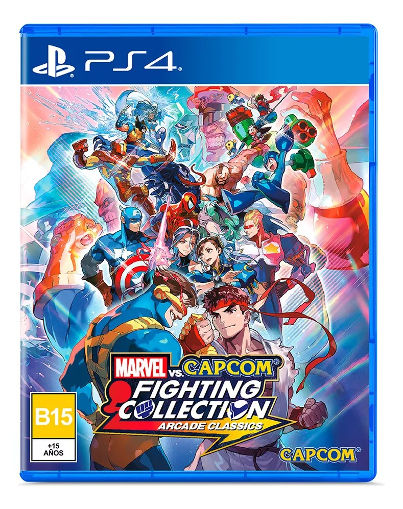 Marvel vs Capcom Fighting Collection Arcade Classics PS4 (Incluye Comic) - Game Center