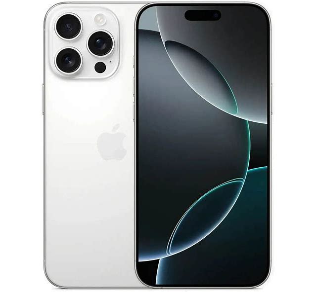 Apple iPhone 16 Pro Max Blanco 256GB Nuevo, Sellado con bandeja para SIM + Cubo de Carga rápida