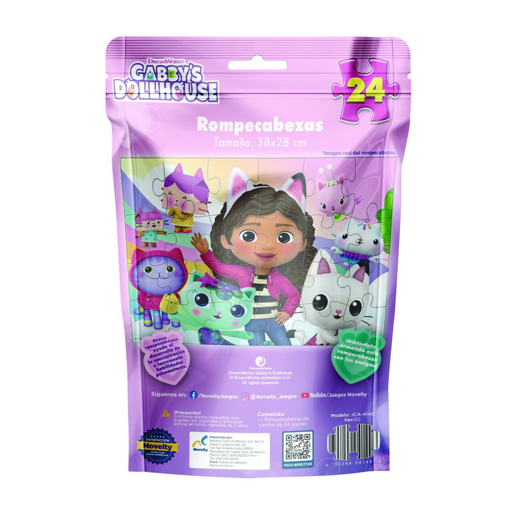 Rompecabezas Gabby´S Dollhouse 24 Piezas