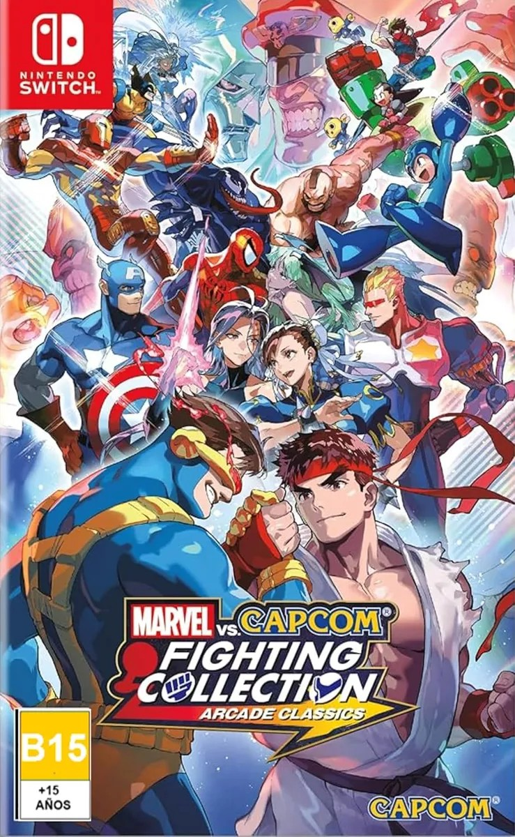 Marvel vs Capcom Fighting Collection Arcade Classics Nintendo Switch (Incluye Comic)- Game Center