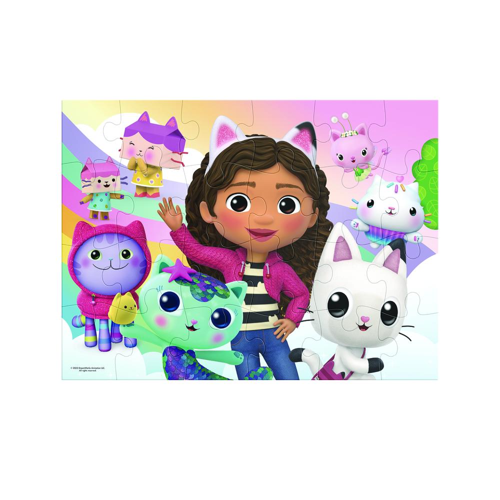 Rompecabezas Gabby´S Dollhouse 24 Piezas