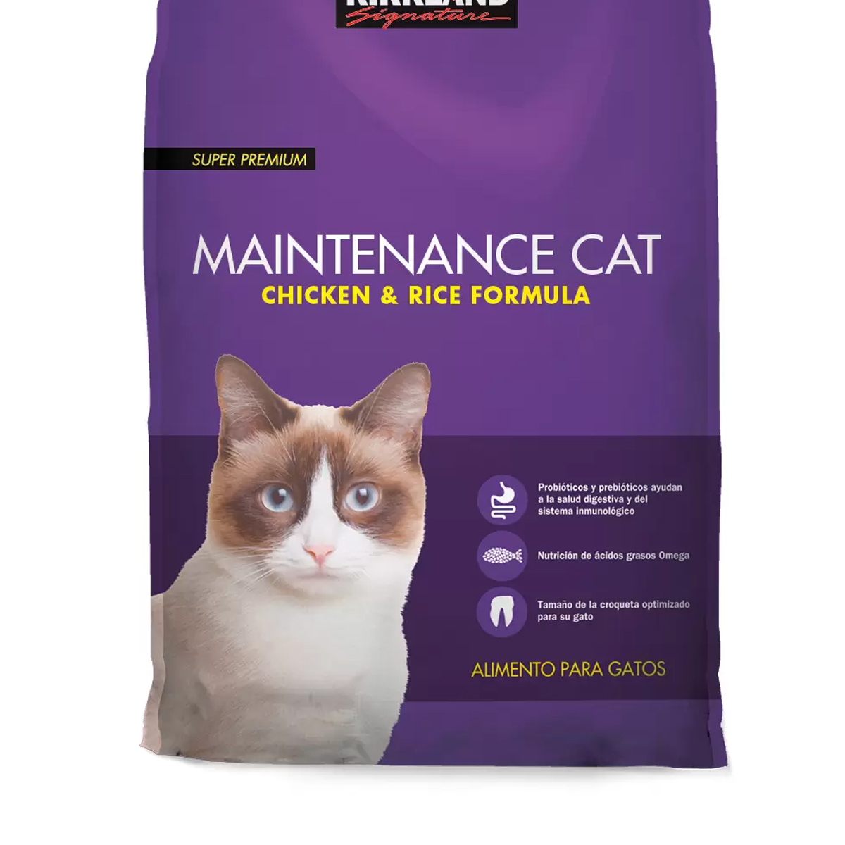 Alimento Para Gato Kirkland Super Premium 11.3kg Pollo Arroz