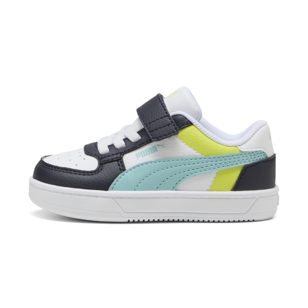 Tenis Puma de Bebe Caven 2.0 Block AC+INF Blanco-Niños 394463 12