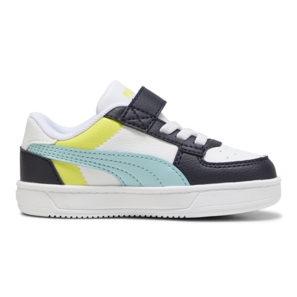 Tenis Puma de Bebe Caven 2.0 Block AC+INF Blanco-Niños 394463 12