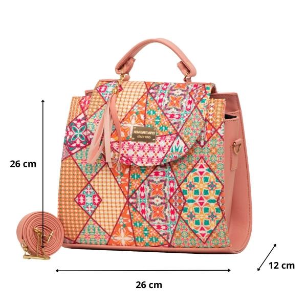 Bolsa Yute De Mujer FANA Emilia Color Piñon Reforzada Véndela, M3972!!