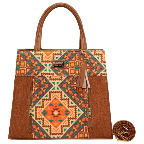 Bolso Yute De Mujer FANA Emiliana Color Camel Espectacular Compra Ya, M3977!!