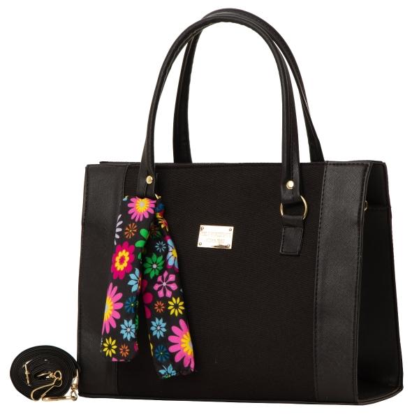 Bolso Yute Para Dama FANA Henri Color Negro Premium Es Para Ti, M4015!!