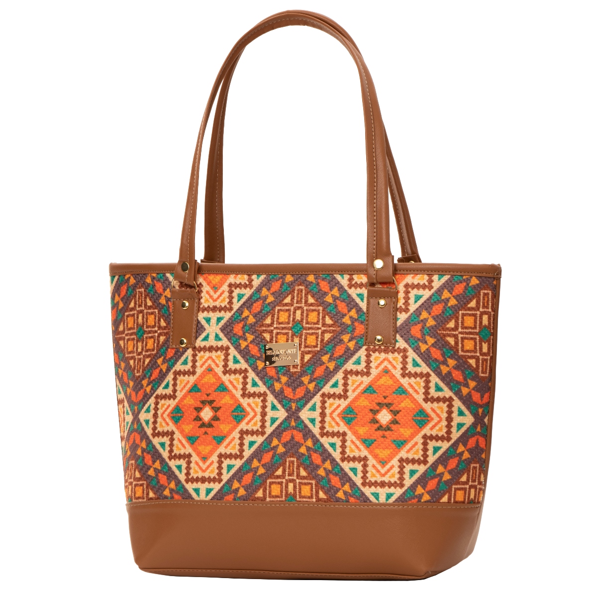 Bolso Yute De Mujer FANA Ethan Color Camel De Oferta Pruébala, M3959!!