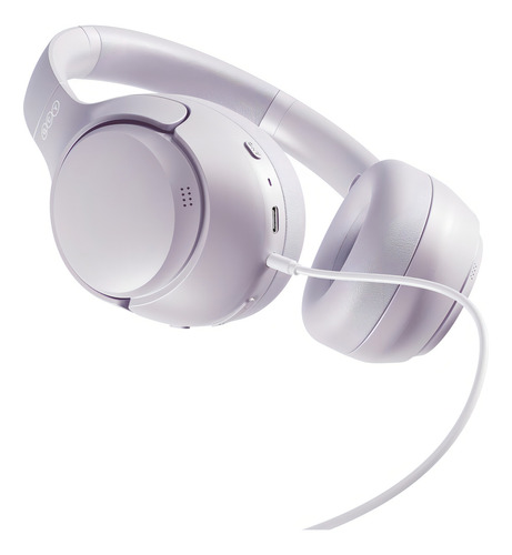 Qcy H3 Anc Audífonos Inalámbricos Gamer Diadema Hi-res Lp Color Violeta