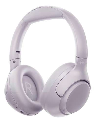 Qcy H3 Anc Audífonos Inalámbricos Gamer Diadema Hi-res Lp Color Violeta