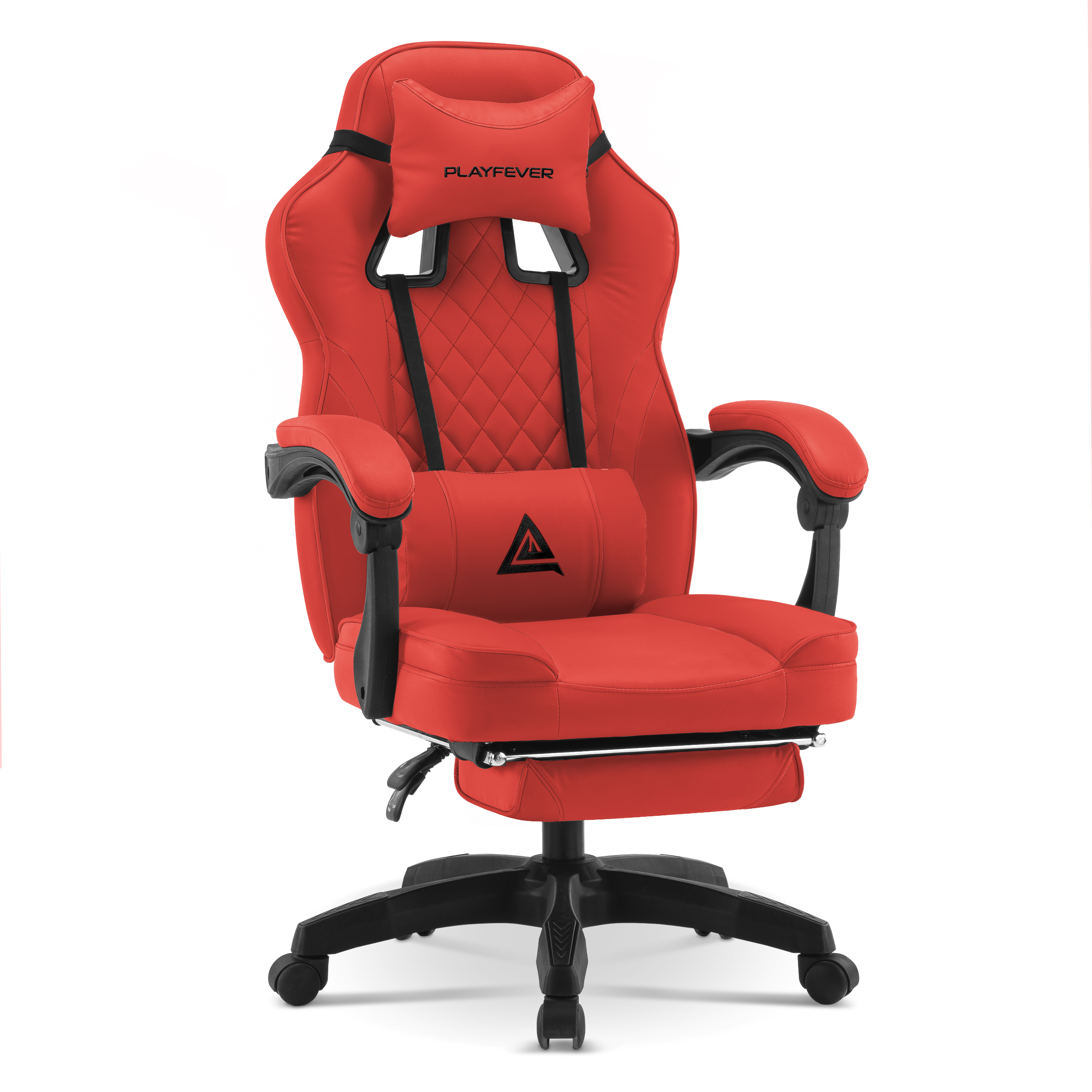Silla Gamer Playfever Omega Escritorio Ergonomica Reclinable (Rojo)