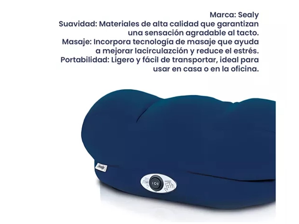 Cojín Masajeador De Pies Suave Y Acolchonado Sealy.
