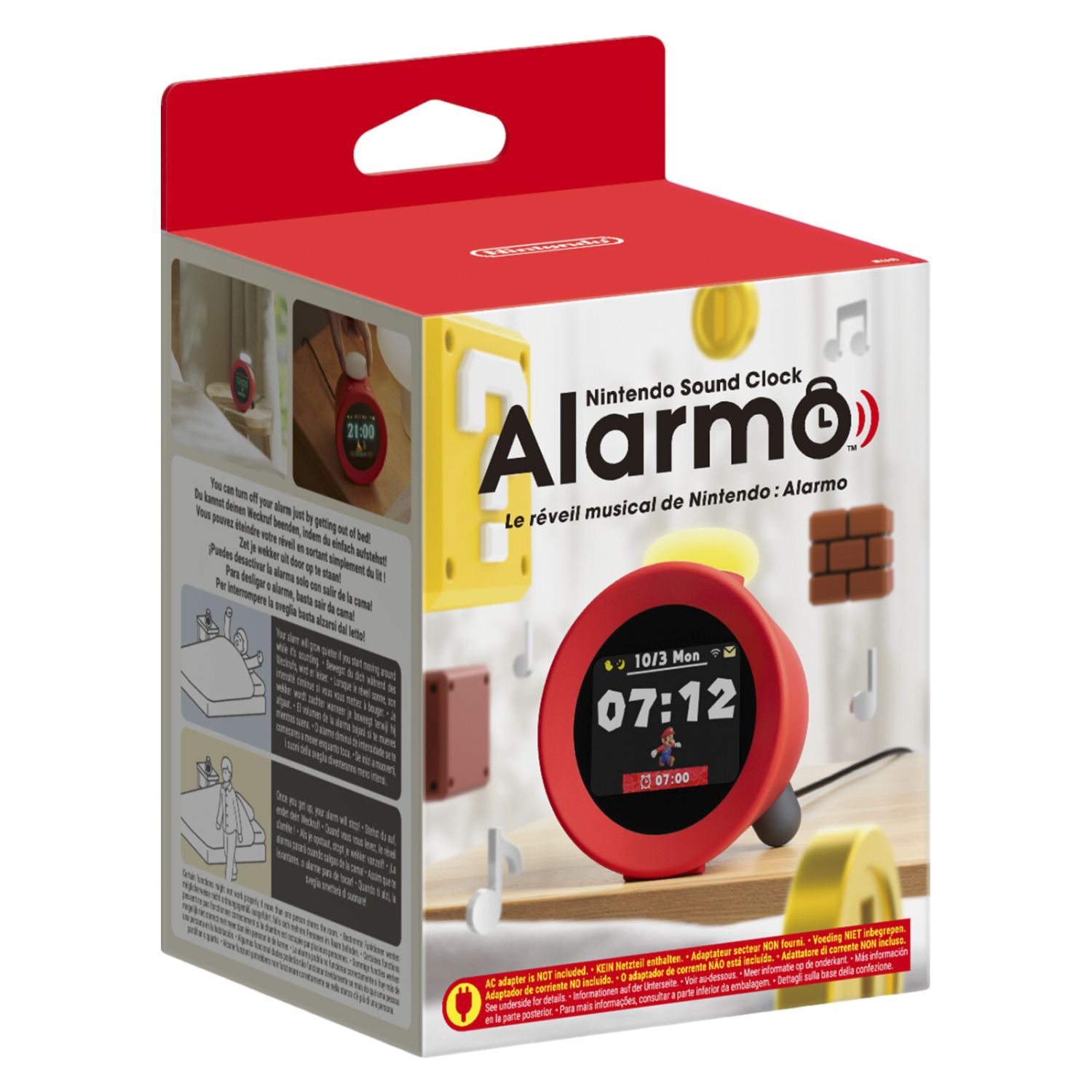 Reloj Despertador Digital Nintendo Sound Clock Alarmo