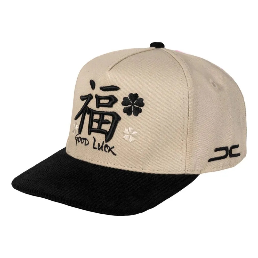 Gorra JC Hats Good Luck Beige-Negro Unisex 003276