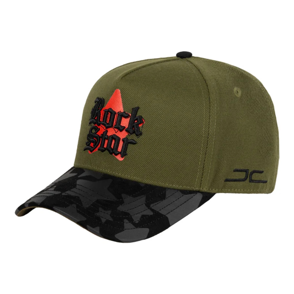 Gorra JC Hats Rock Star Series Verde Olivo Unisex 003268