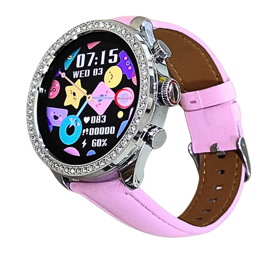 Smartwatch Bossney Ws Gs83 Rosa Elegancia Y Tecnología Salud, Llamadas, Deportes Y Notificaciones