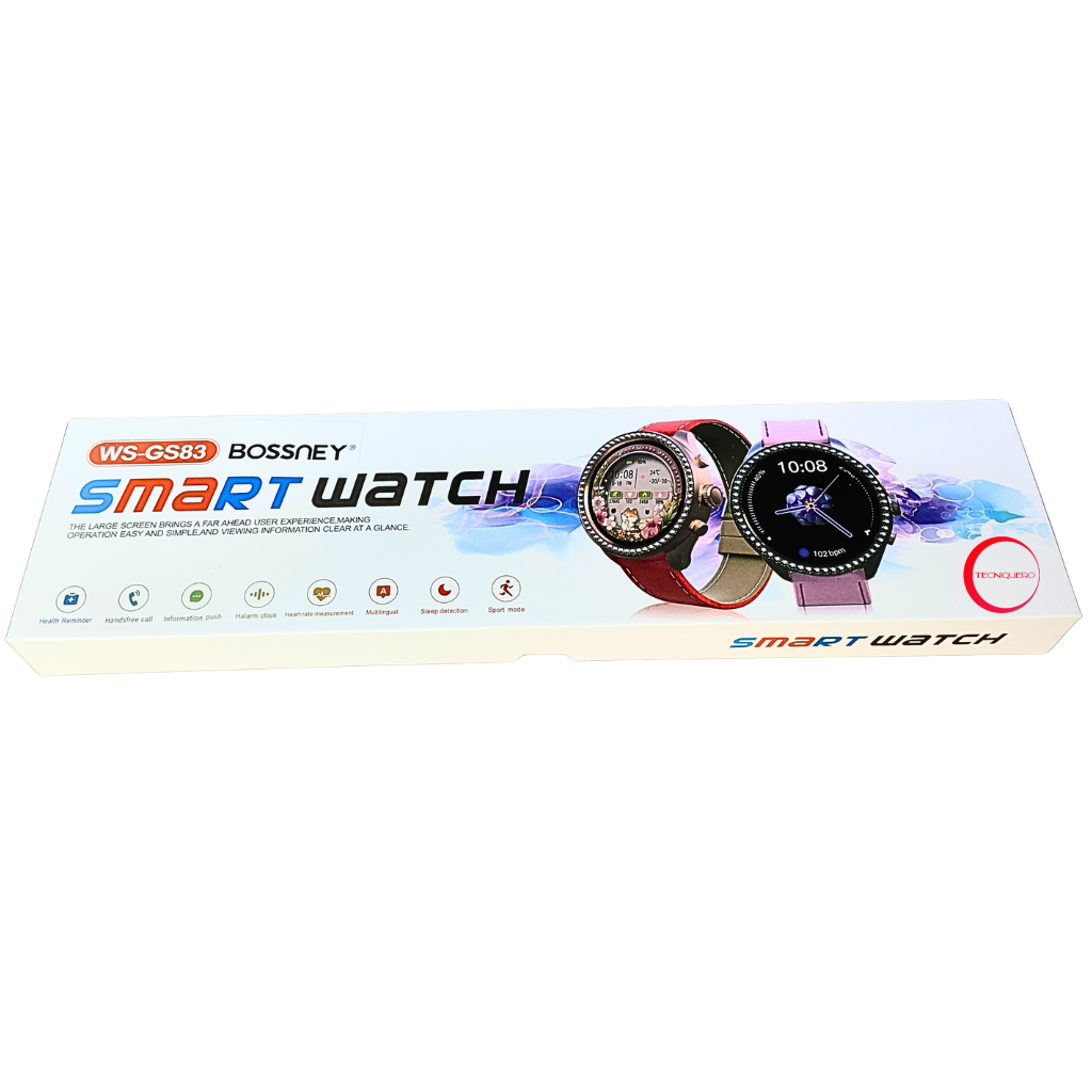 Smartwatch Bossney Ws Gs83 + Audífonos G-Tide L21 Bluetooth 5.3