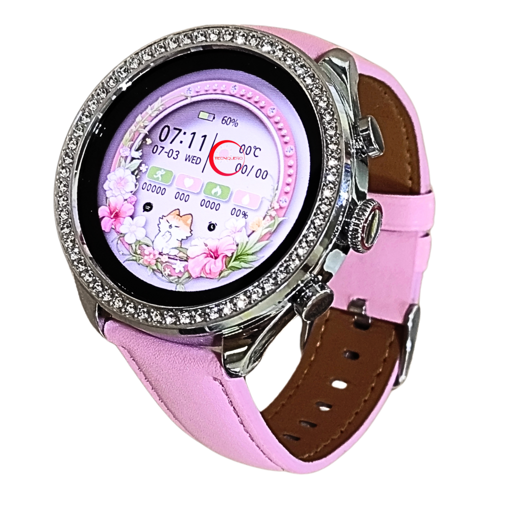 Smartwatch Bossney Ws Gs83 Rosa Elegancia Y Tecnología Salud, Llamadas, Deportes Y Notificaciones