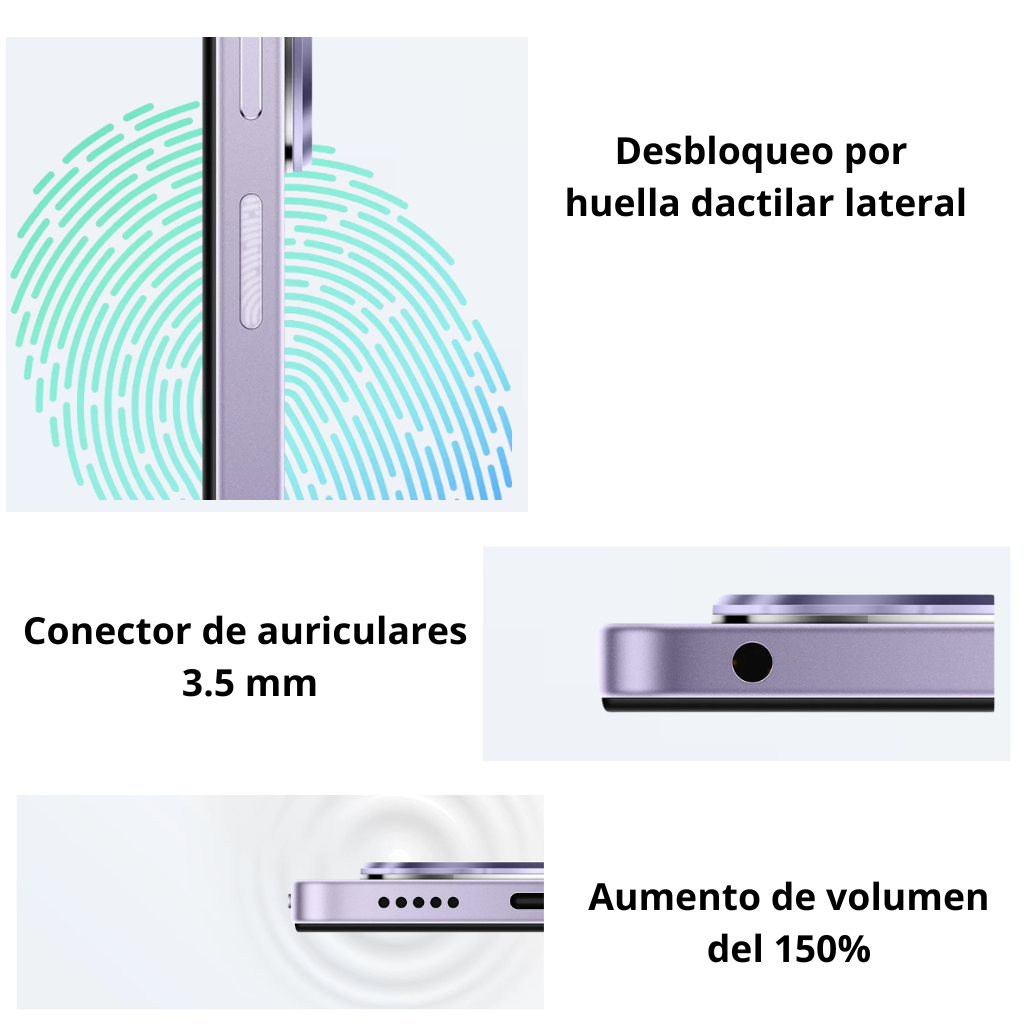 Xiaomi Redmi 14C Azul - 8gb Ram, 256gb Interno, Pantalla 6.71"