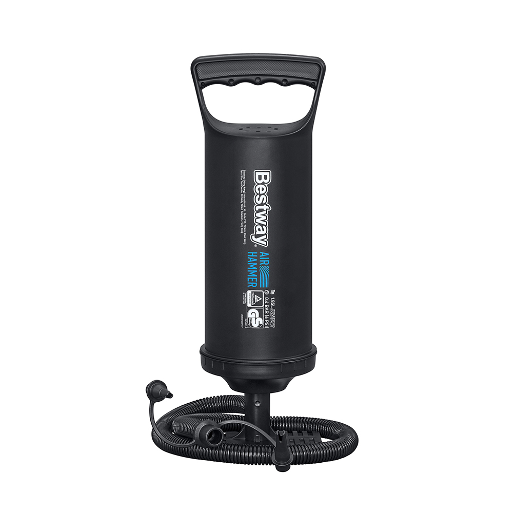 Bomba Inflable Air Hammer Tm Manual 3 Válvulas Adaptadoras.