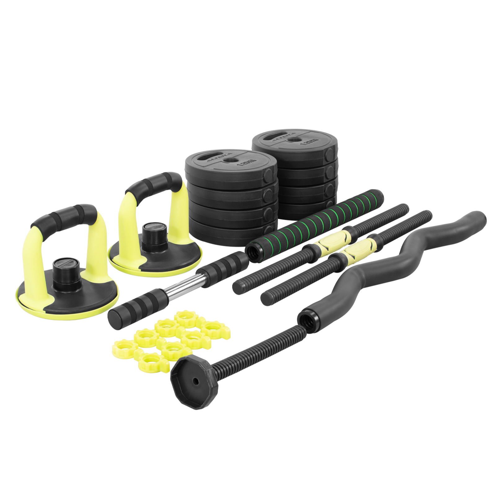 Mancuernas Ajustables Set 10 Kg Altera Para Ejercicio Gym