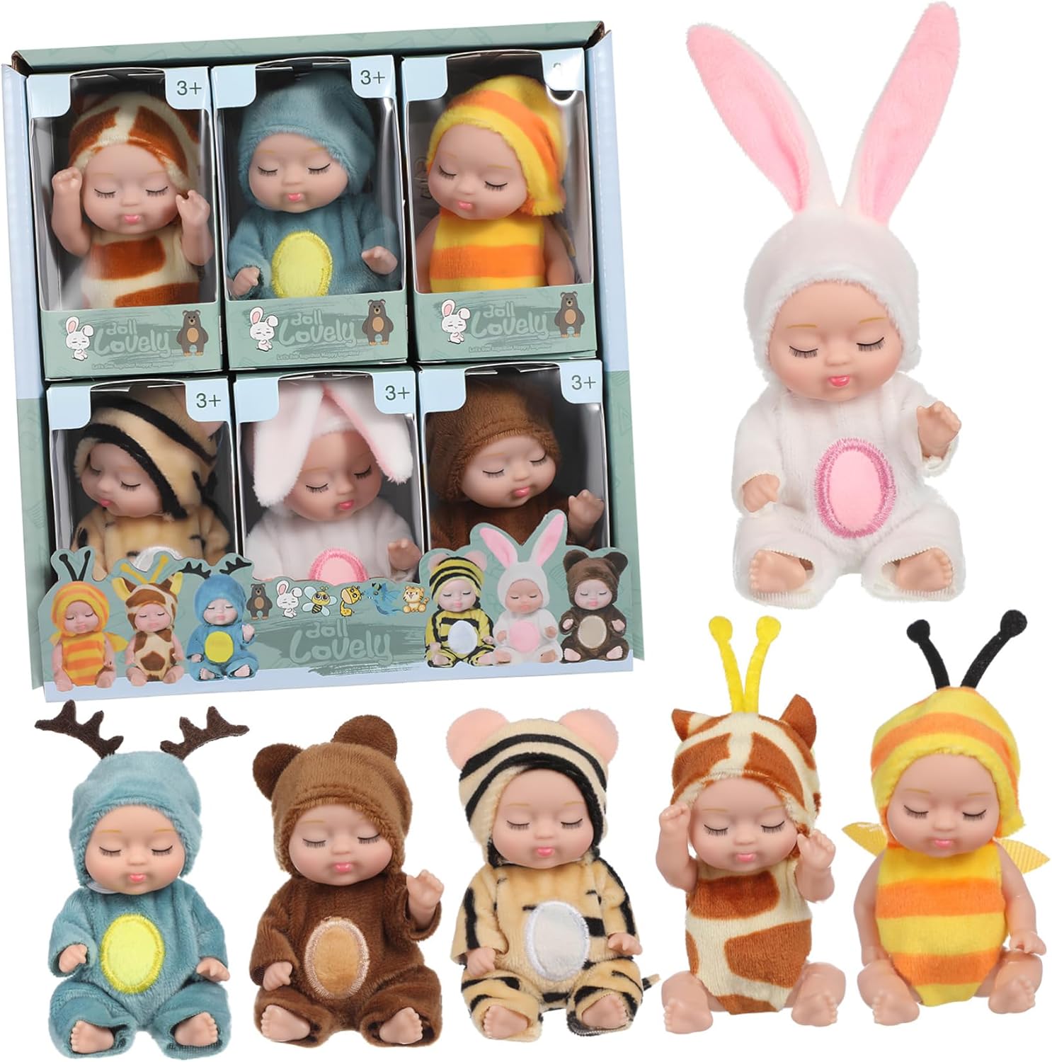 Set 6 muñecas 