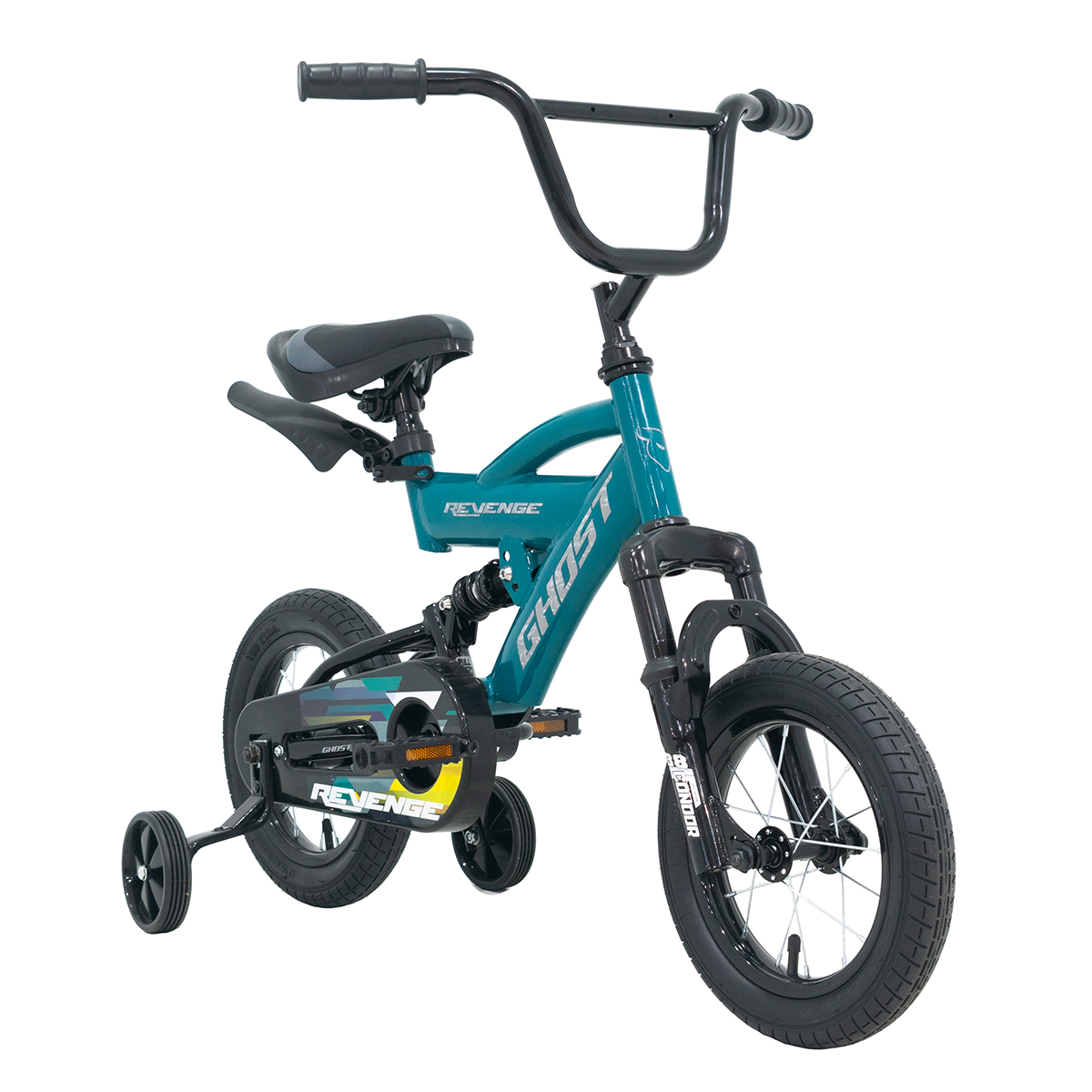 Bicicleta Ghost Revenge Rodada 12 Verde Infantil