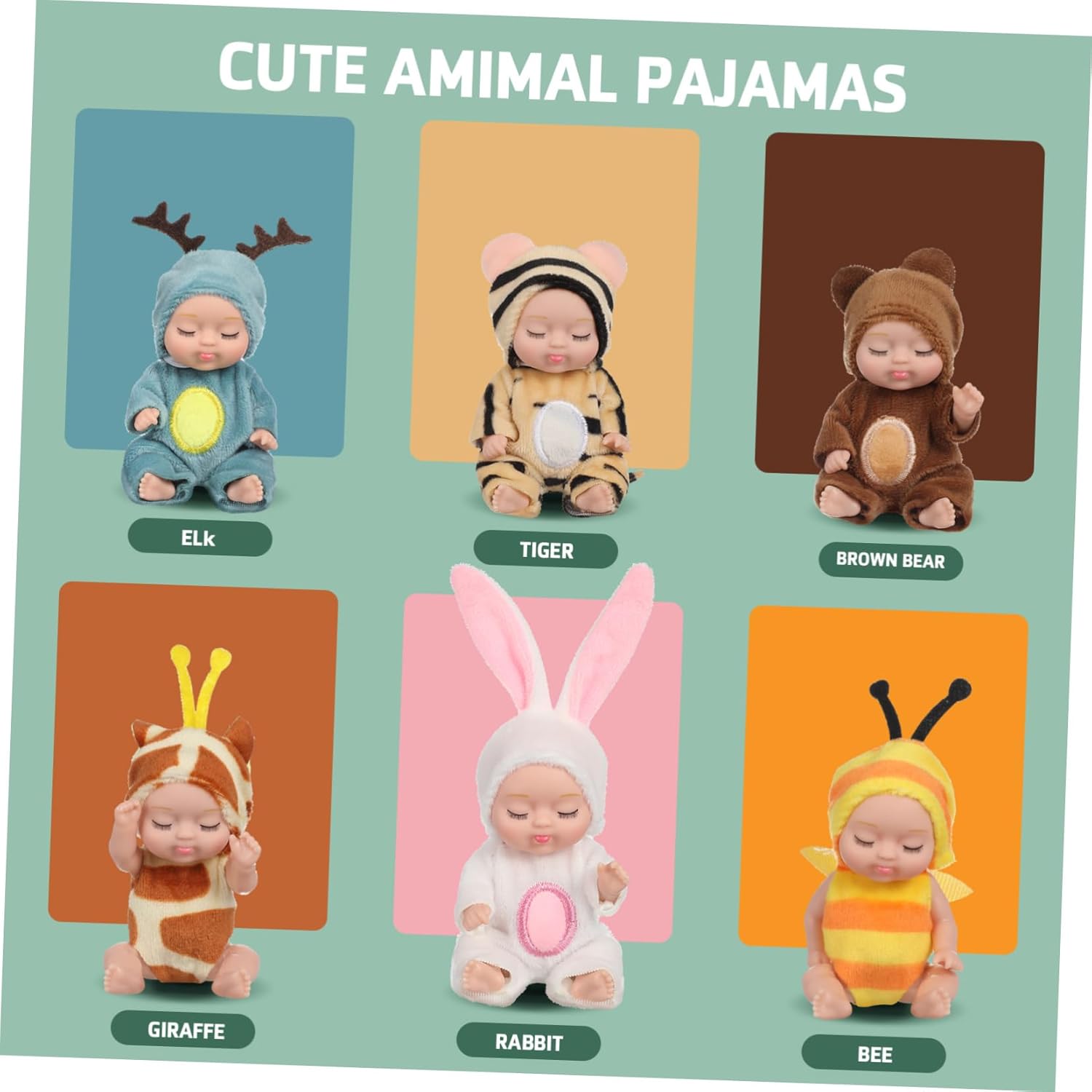 Set 6 muñecas 