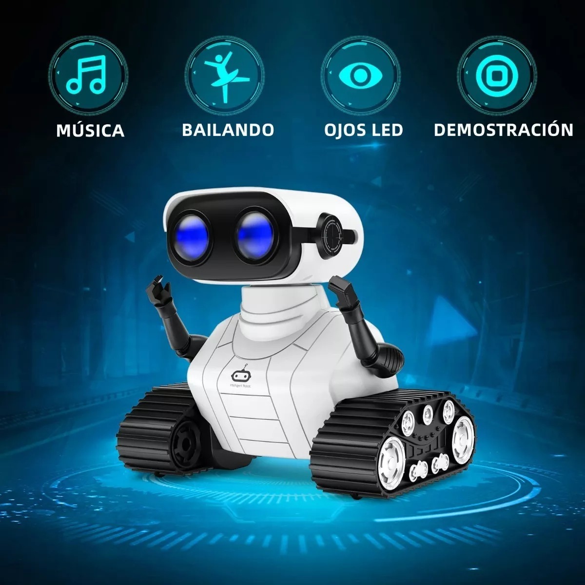 Robot A Control Remoto Rosa Recargable Juguete Robot Para Niños