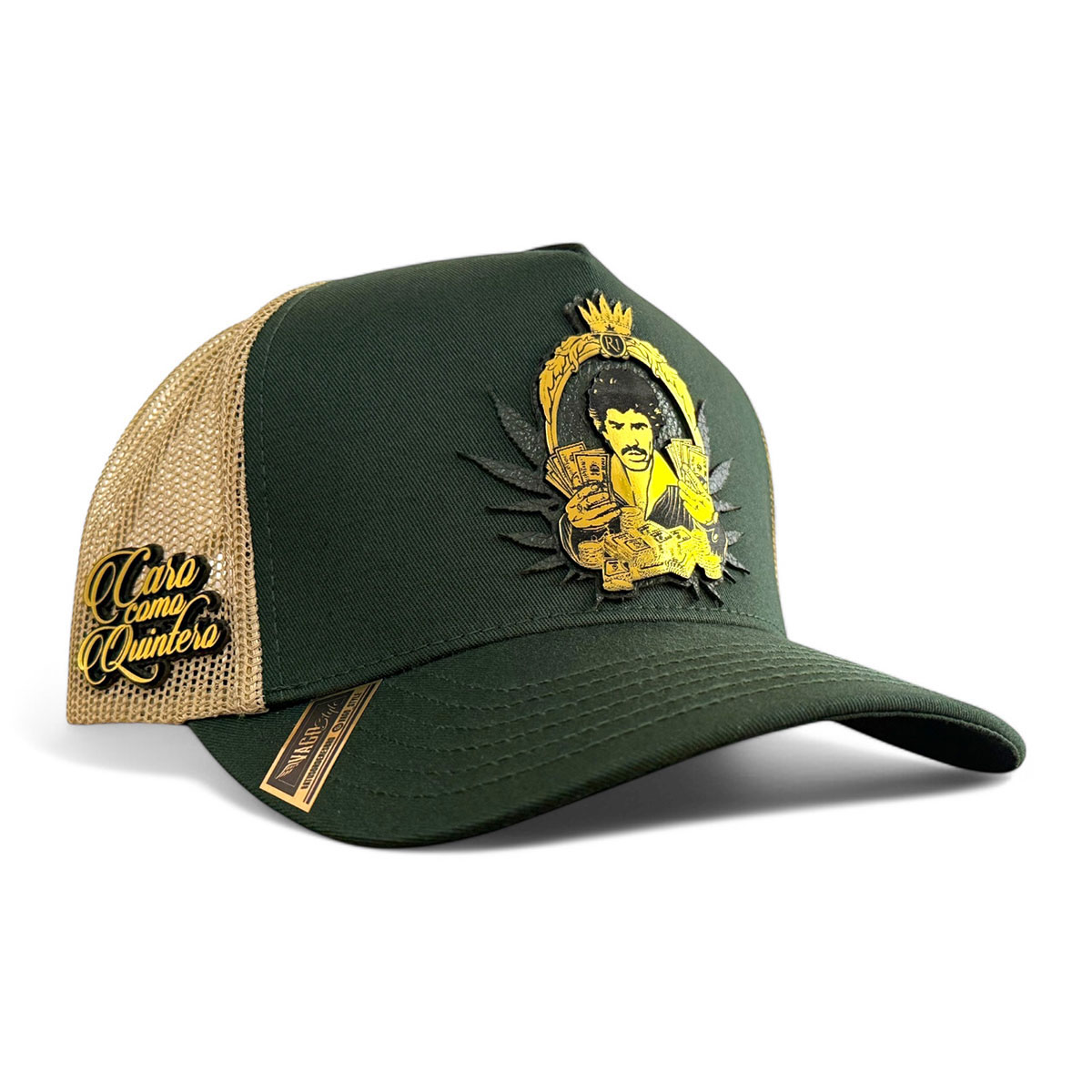 VAGO Style CARO COMO QUINTERO Gorra Artesanal Visera Curva
