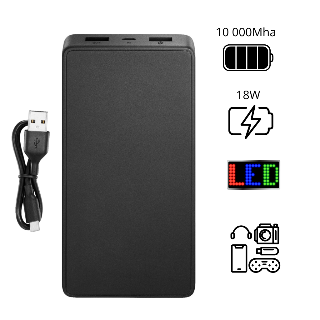 Power bank 10,000 mAh BEST BUY PORTABLE BATTERY
