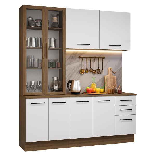 Cocina Integral Completa Armario de Vidrio Madesa Agata MB