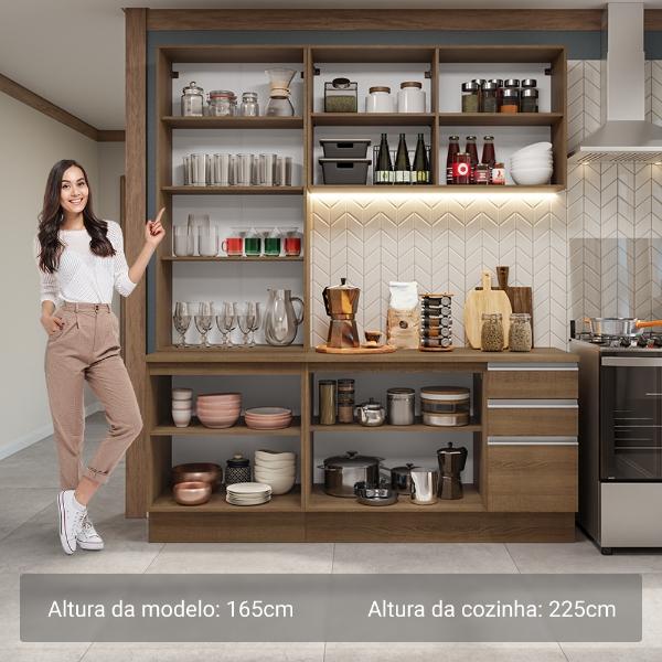 Cocina Integral Completa Modular Madesa Glamy 190cm MM 05