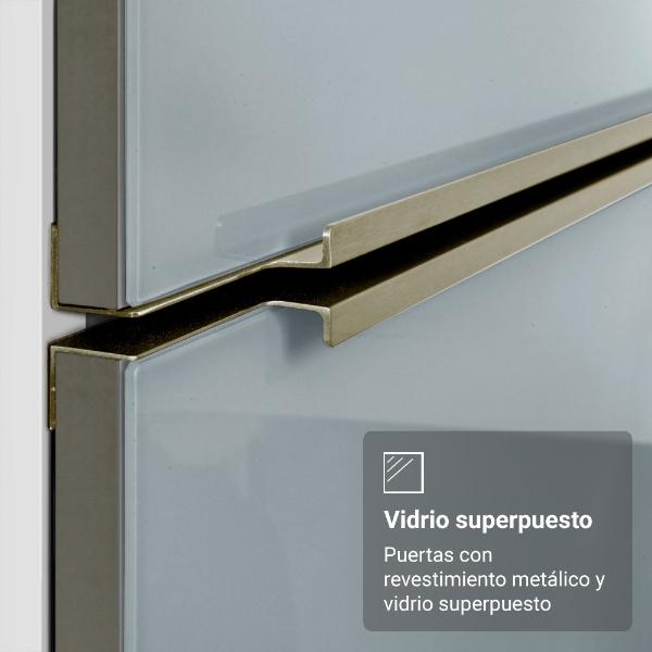 Cocina Integral Completa Armario de Vidrio Madesa Lux BG 01