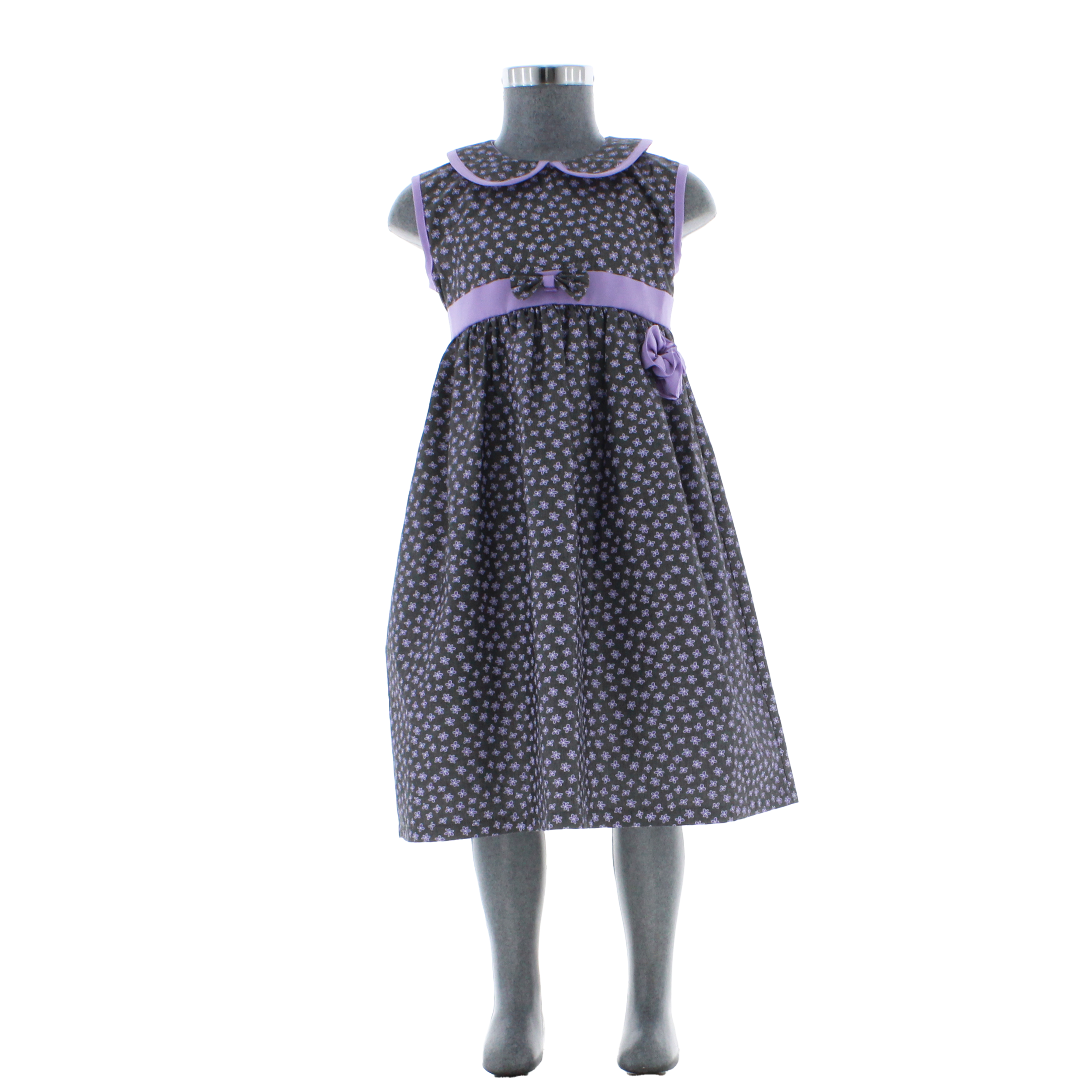Vestido Para Niña color Lila con Torera 3926 1 a 13 Años.