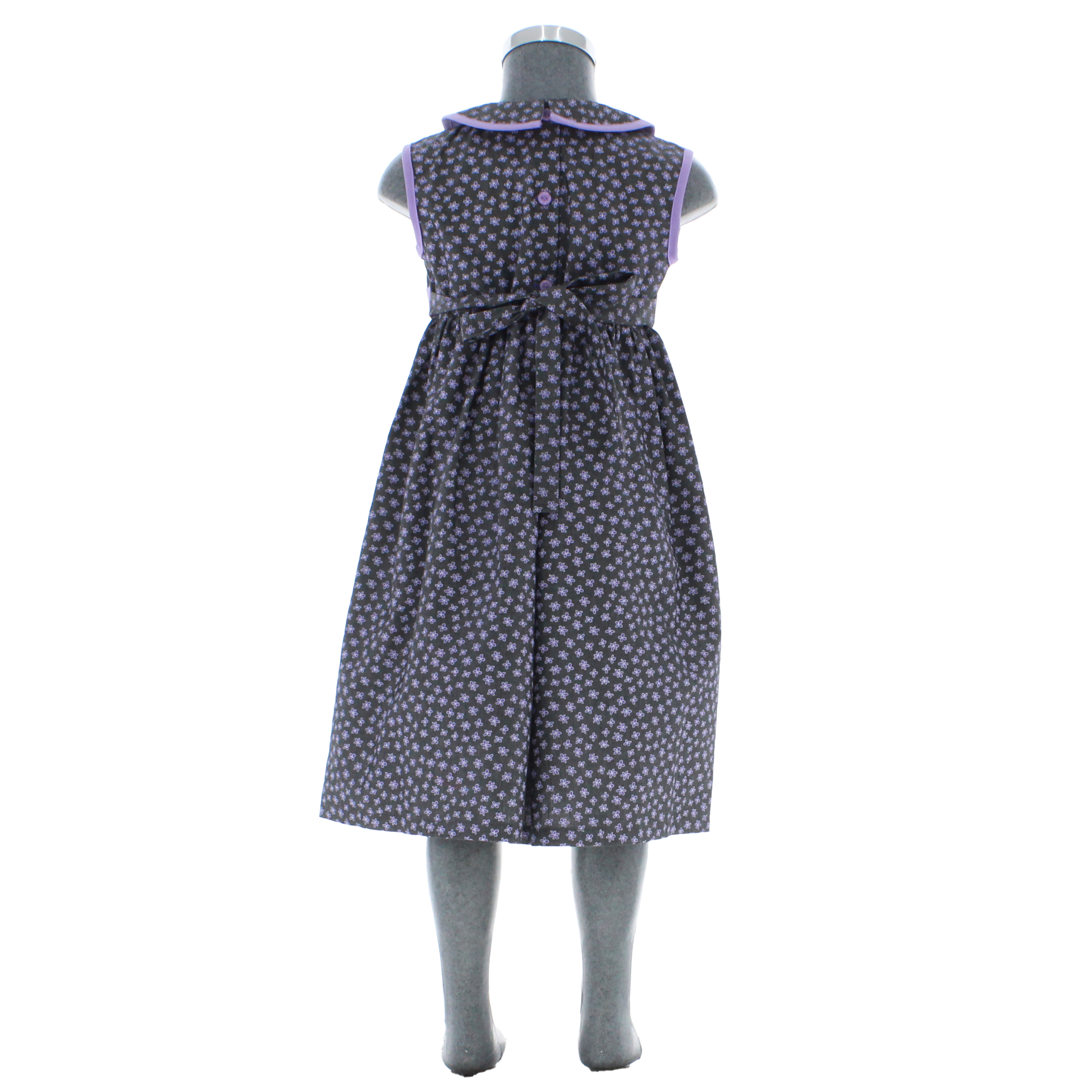 Vestido Para Niña color Lila con Torera 3926 1 a 13 Años.