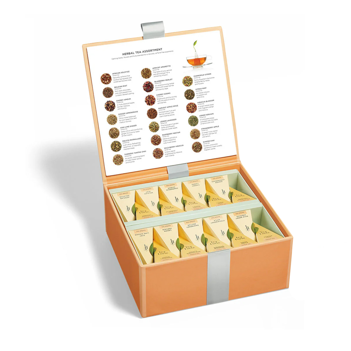 Té Tea Forte Pirámide Surtido Herbal 40pz