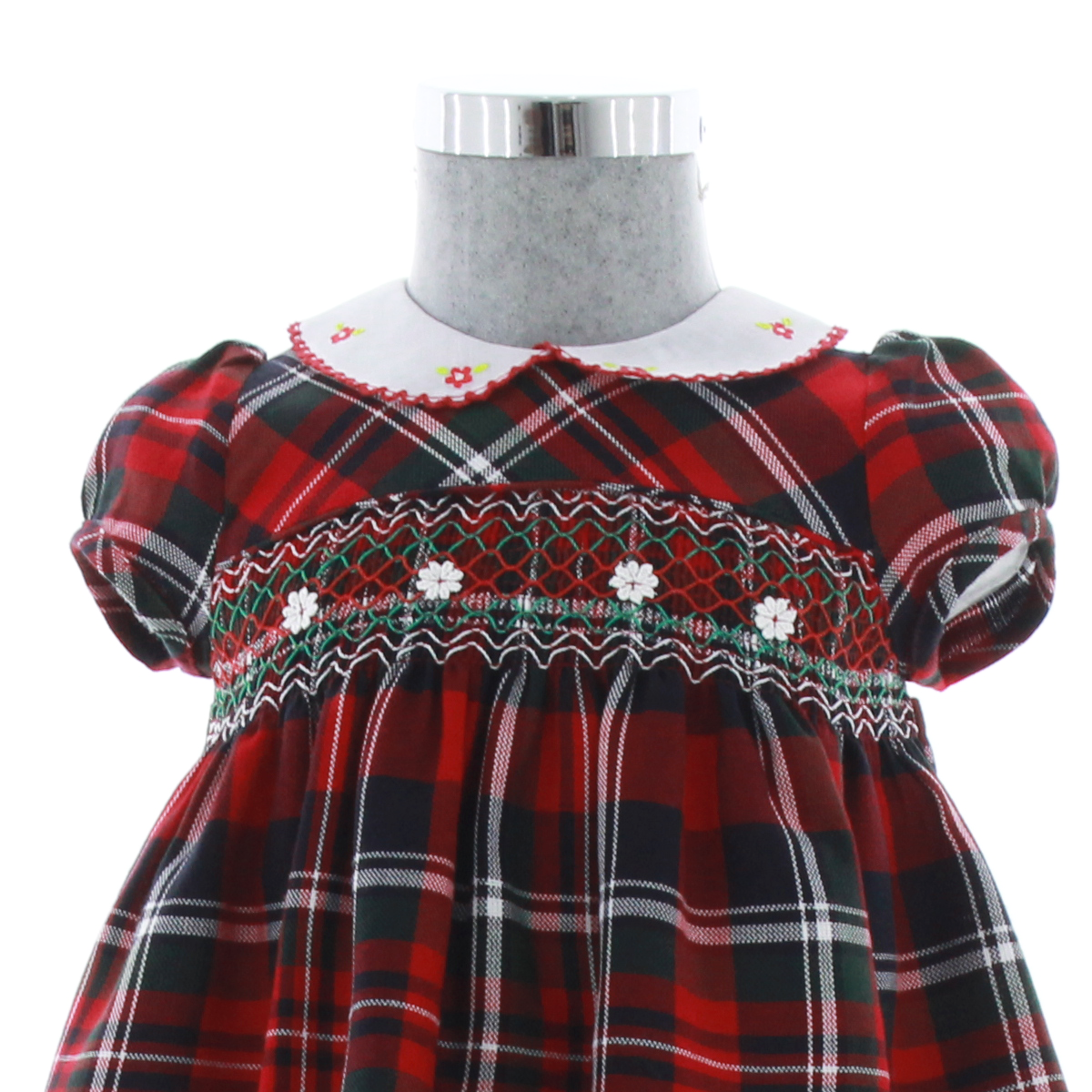 Vestido Para Niña color Rojo 3937 0 a 5 Años.